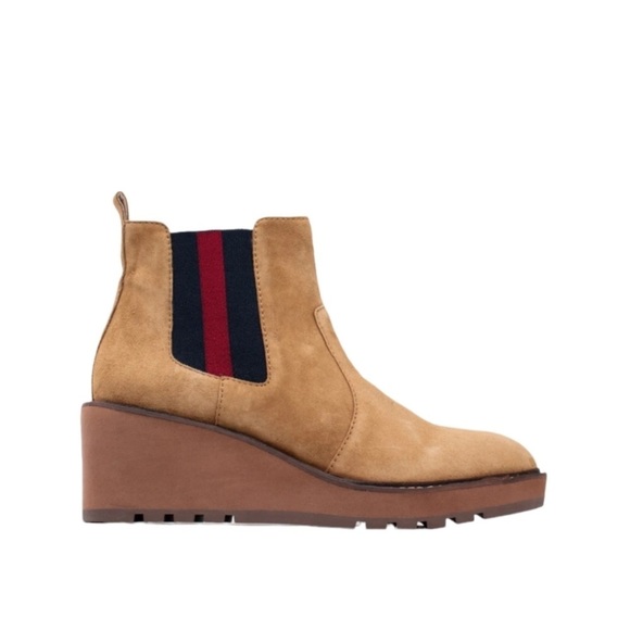 NIB - CECELIA NEW YORK - GEMMA SLIP ON LOW WEDGE BOOT NUTELLA | OFFERS WELCOME! - Picture 7 of 8